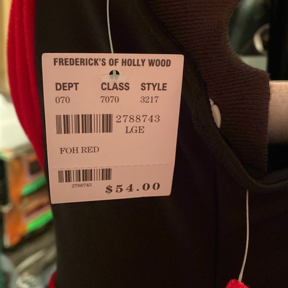 Fredericks of Hollywood Christmas/Santa nighty size L plus two panties - Picture 9 of 16